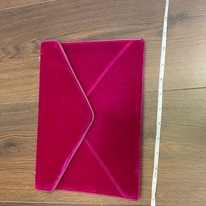 Rebecca minkoff velvet Leo clutch